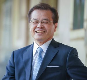 the director, Prof. Hiroaki Aihara